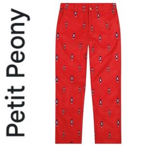NWT Men’s/Boys Petit Peony Jack Pant Nut racket Red Corduroy Pants 30